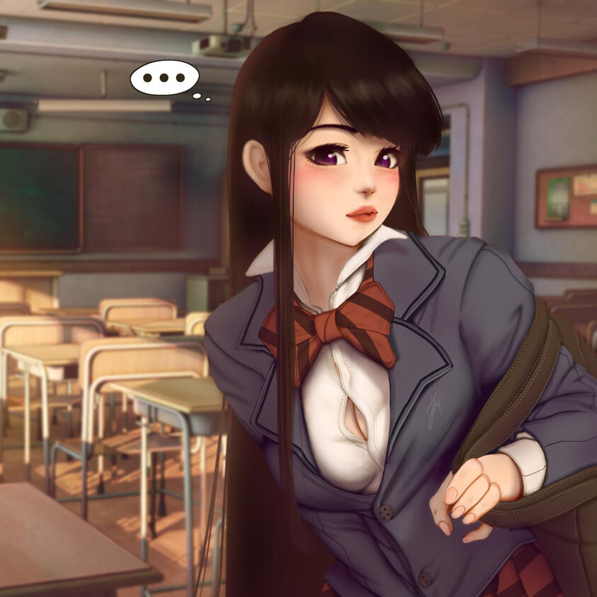 Komi-San FanArt